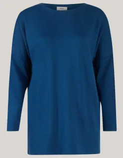 Shoeby Basis Oversized Top Donkerblauw<DAMES Tops
