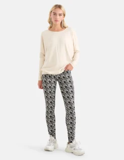 Shoeby Basis Oversized Top Gebroken Wit<DAMES Tops