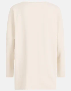 Shoeby Basis Oversized Top Gebroken Wit<DAMES Tops
