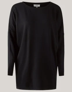 Shoeby Basis Oversized Top Zwart<DAMES T-Shirts|Tops