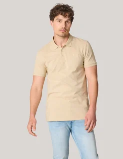 Shoeby Basis Polo Beige<Heren T-Shirts En Polo's