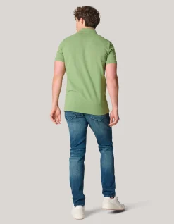 Shoeby Basis Polo Groen<Heren T-Shirts En Polo's