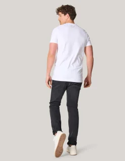 Shoeby Basis T-shirt Wit<Heren T-Shirts En Polo's
