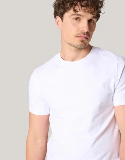 Shoeby Basis T-shirt Wit<Heren T-Shirts En Polo's