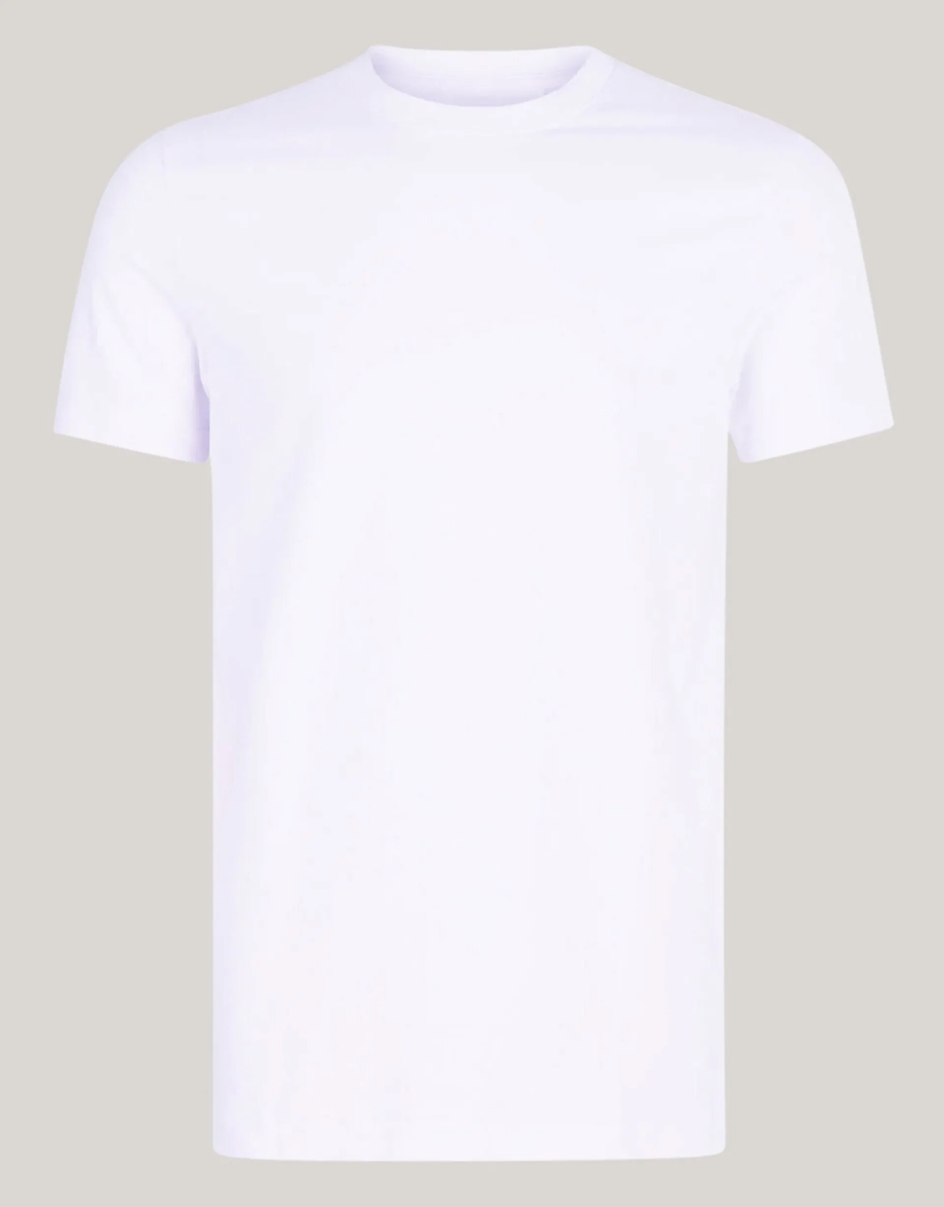 Shoeby Basis T-shirt Wit<Heren T-Shirts En Polo's