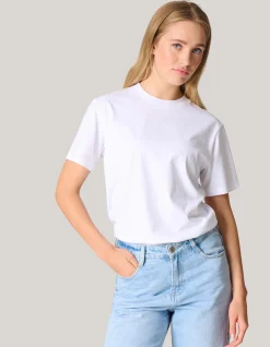 Shoeby Basis T-shirt Wit<DAMES T-Shirts