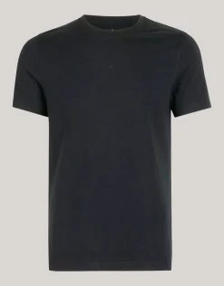 Shoeby Basis T-shirt Zwart<Heren T-Shirts En Polo's
