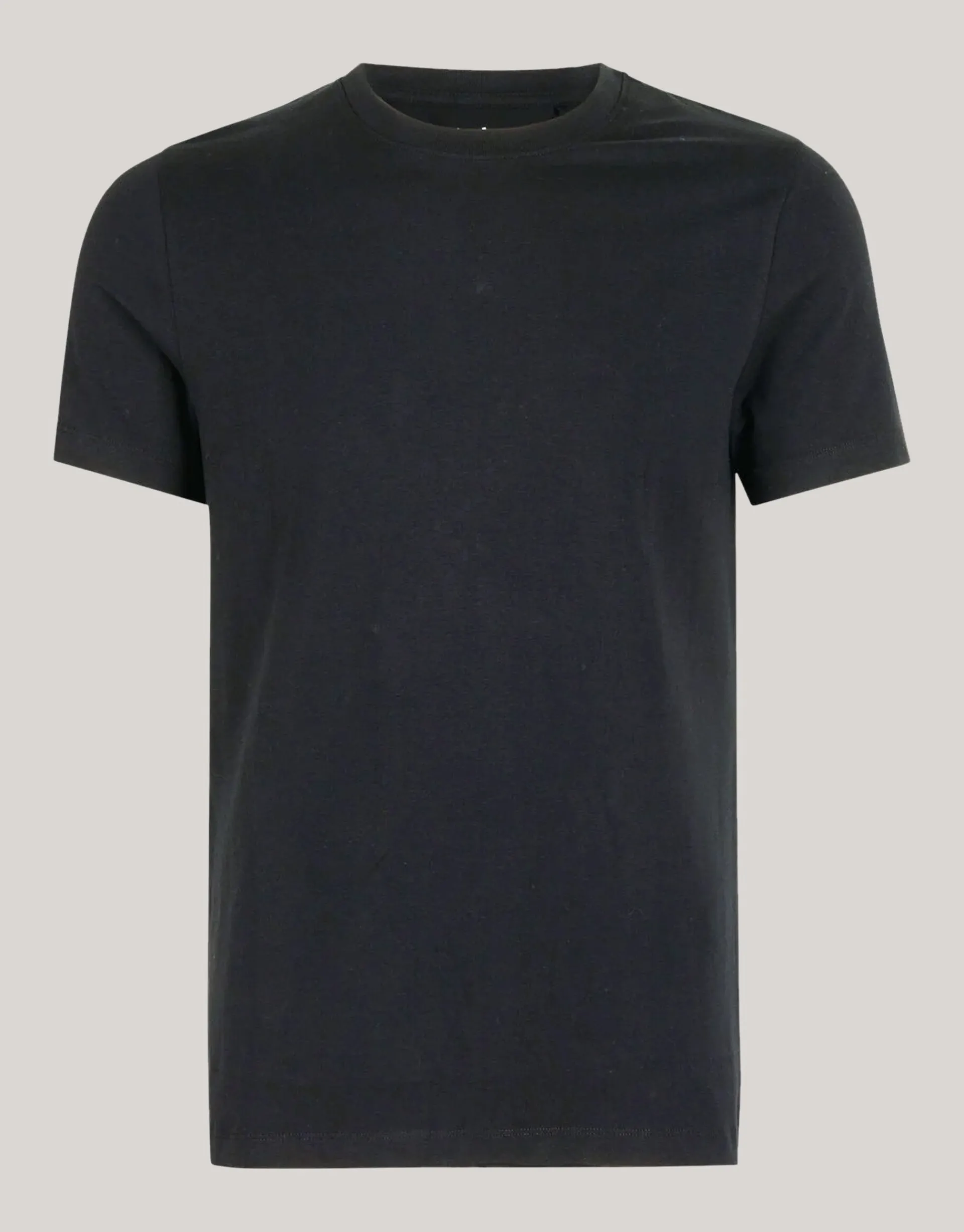 Shoeby Basis T-shirt Zwart<Heren T-Shirts En Polo's