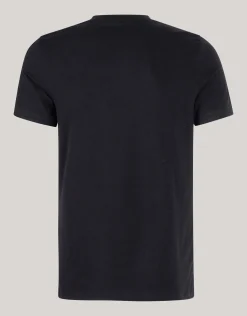 Shoeby Basis V-hals T-shirt Zwart<Heren T-Shirts En Polo's