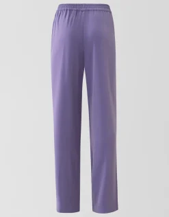 Shoeby Basis Wide Leg Broek Paars<DAMES Broeken