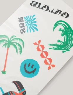 Shoeby Beach Plaktattoo< Overige Accessoires