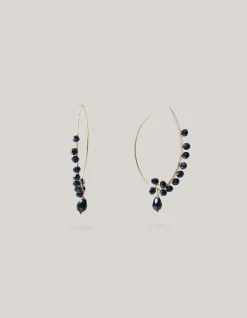 Shoeby Beaded Drop Oorbellen Zwart<DAMES Sieraden
