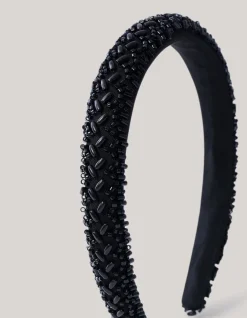 Shoeby Beaded Haarband Zwart<DAMES Haaraccessoires