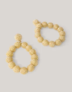 Shoeby Beaded Oorbellen Goud<DAMES Sieraden