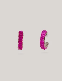 Shoeby Beaded Oorbellen Paars<DAMES Sieraden