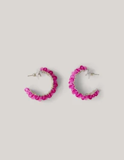 Shoeby Beaded Oorbellen Paars<DAMES Sieraden