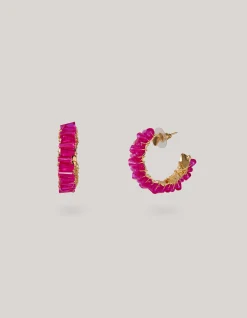 Shoeby Beaded Oorbellen Roze<DAMES Sieraden