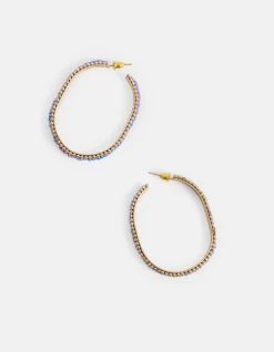Shoeby Beaded Oval Oorbellen Goud<DAMES Sieraden