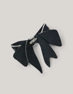 Shoeby Beaded Strik Broche Zwart<DAMES Broches