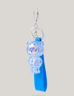 Shoeby Beer Sleutelhanger Blauw< Overige Accessoires