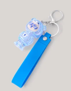 Shoeby Beer Sleutelhanger Blauw< Overige Accessoires