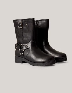 Shoeby Biker Laarzen Zwart< Laarzen