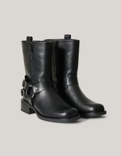 Shoeby Biker Laarzen Zwart<DAMES Laarzen