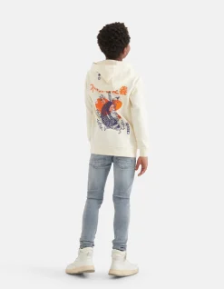 Shoeby Biker Skinny Jeans Blauw/Grijs< Jeans