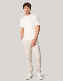Shoeby Block Structuur T-shirt Gebroken Wit<Heren T-Shirts En Polo's