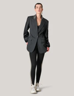 Shoeby Bomber Sleeve Blazer Zwart<DAMES Blazers