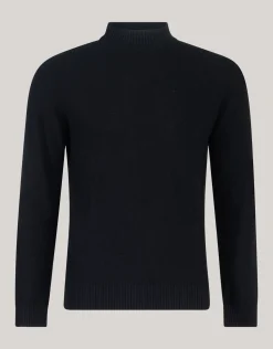 Shoeby Bouclé Trui Zwart<Heren Truien En Sweaters