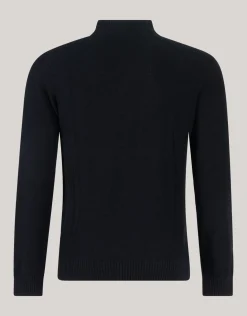 Shoeby Bouclé Trui Zwart<Heren Truien En Sweaters