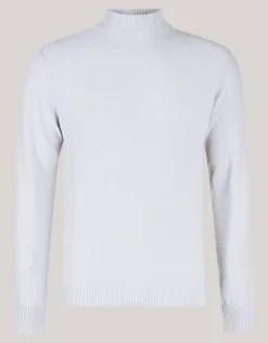 Shoeby Boucle Trui Grijs<Heren Truien En Sweaters
