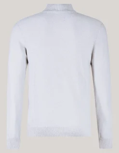 Shoeby Boucle Trui Grijs<Heren Truien En Sweaters