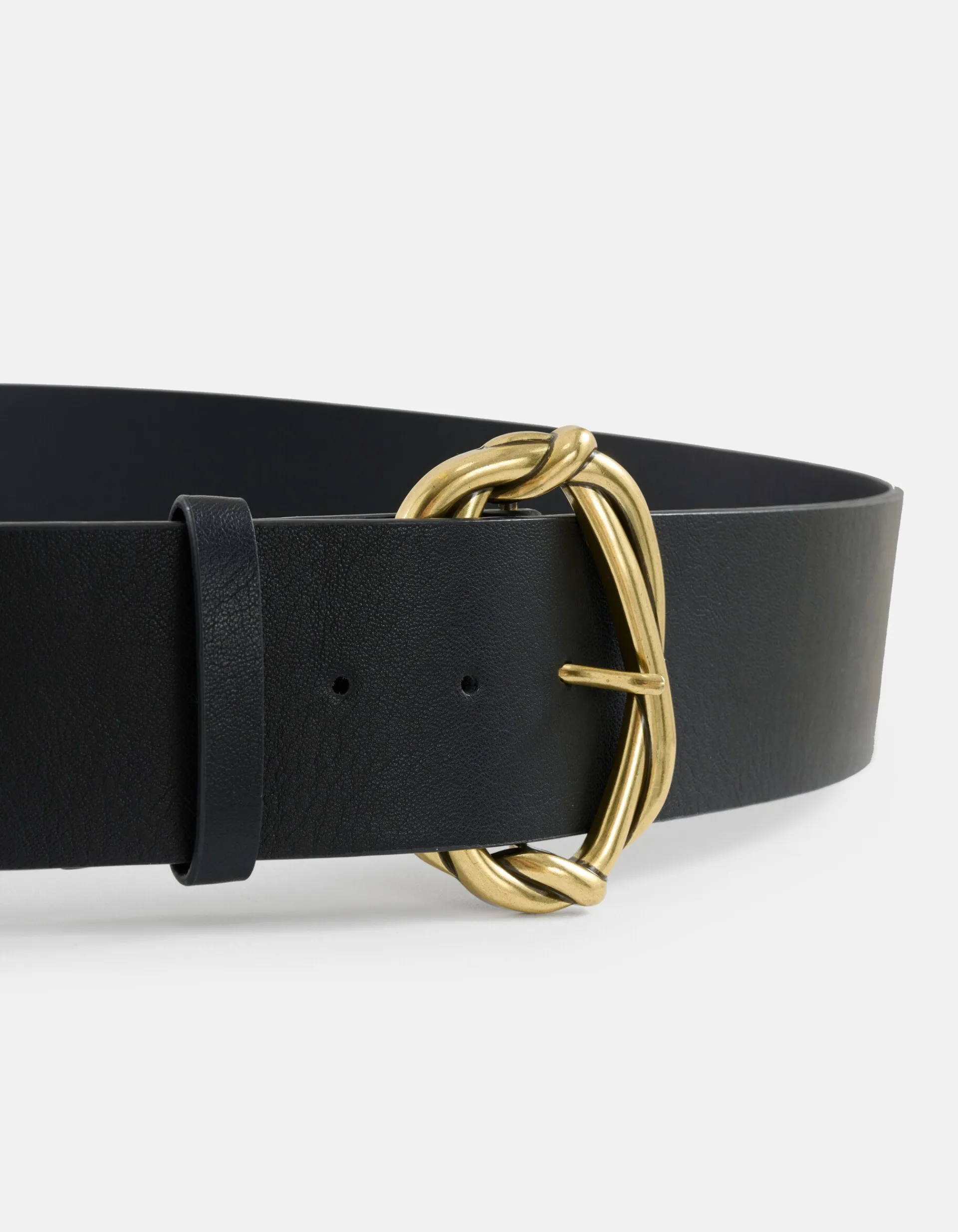 Shoeby Braided Buckle Riem Zwart<DAMES Riemen