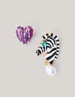 Shoeby Broche Set Roze<DAMES Broches