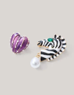 Shoeby Broche Set Roze<DAMES Broches