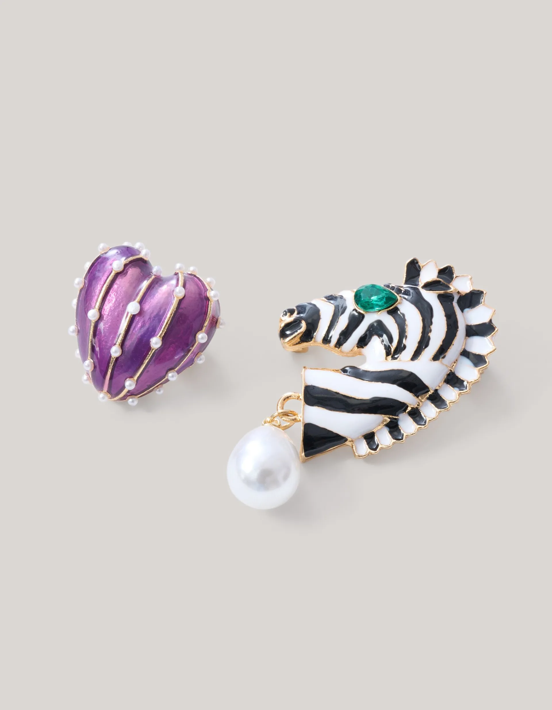 Shoeby Broche Set Roze<DAMES Broches