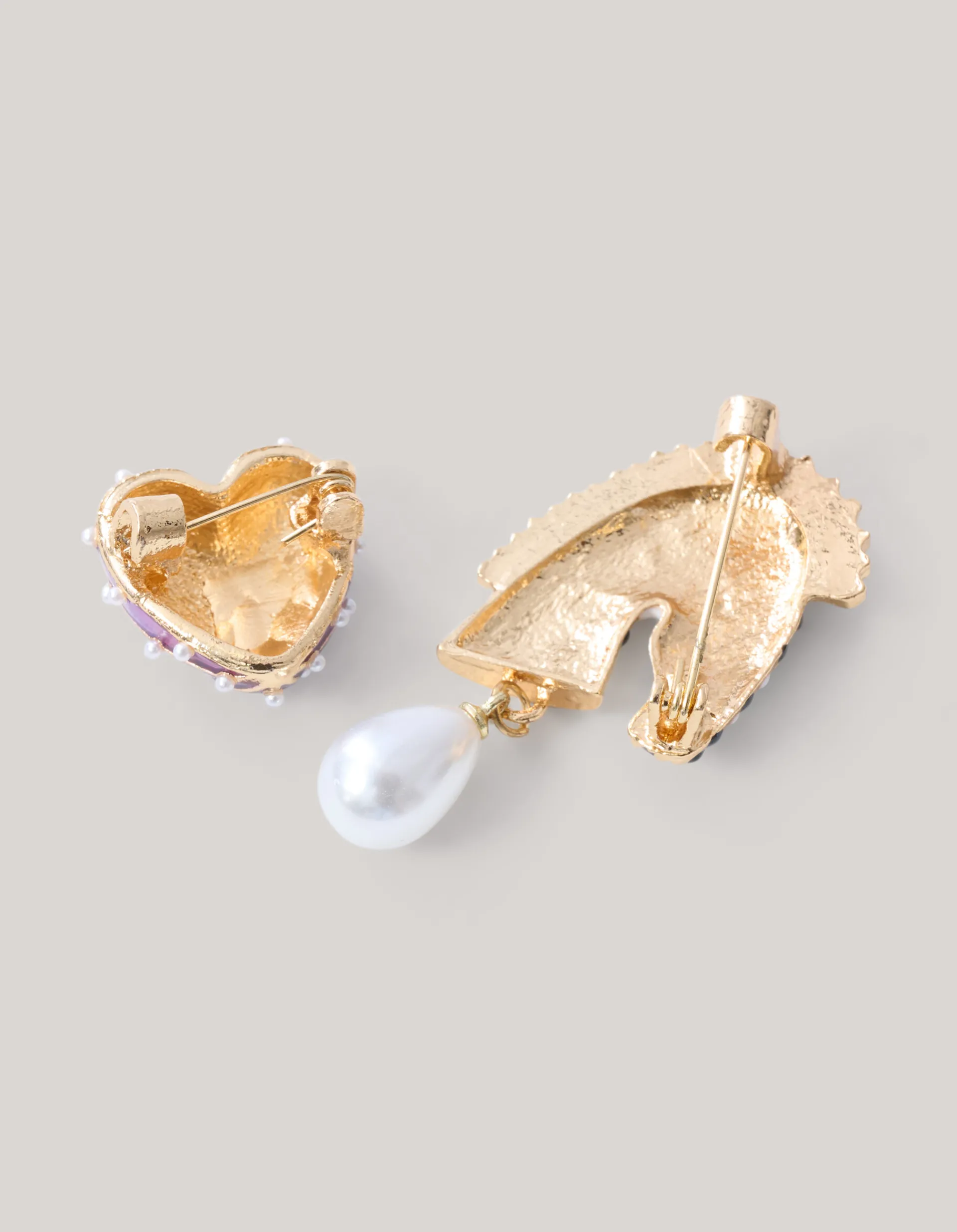 Shoeby Broche Set Roze<DAMES Broches