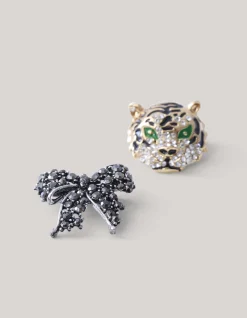 Shoeby Broche Set Zilver/Goud<DAMES Broches