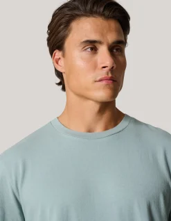 Shoeby Brushed T-shirt Grijs<Heren T-Shirts En Polo's