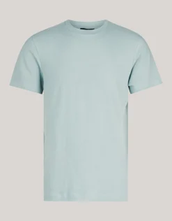 Shoeby Brushed T-shirt Grijs<Heren T-Shirts En Polo's
