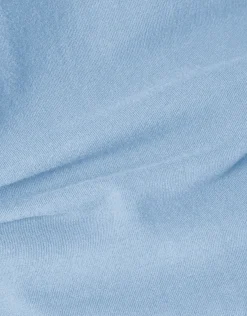 Shoeby Brushed T-shirt Lichtblauw<Heren T-Shirts En Polo's