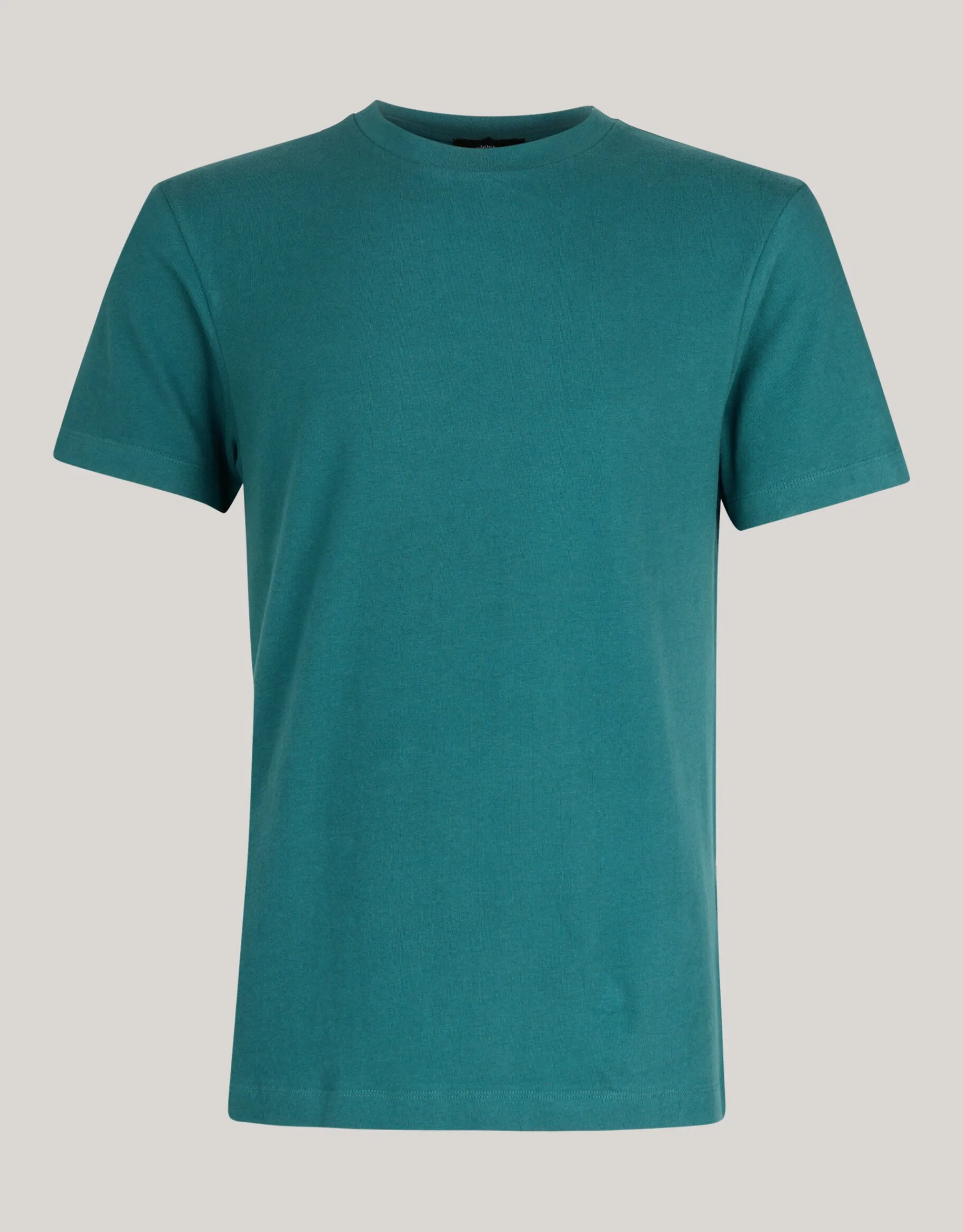 Shoeby Brushed T-shirt Turquoise<Heren T-Shirts En Polo's