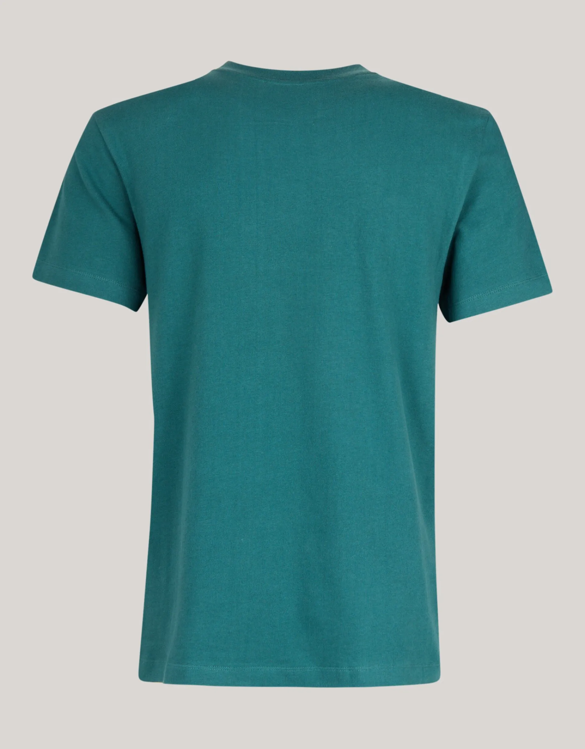 Shoeby Brushed T-shirt Turquoise<Heren T-Shirts En Polo's