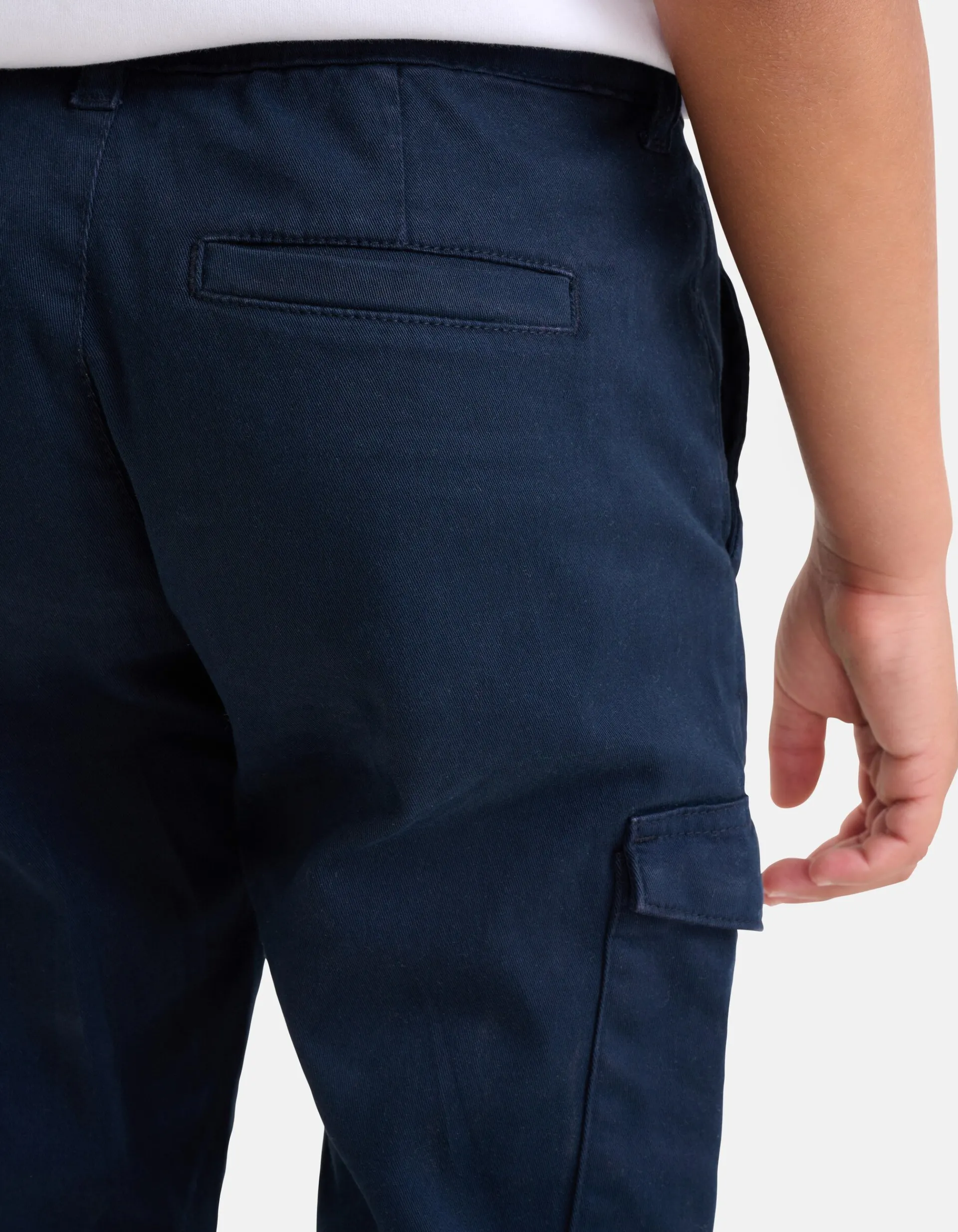 Shoeby Cargo Broek Donkerblauw< Broeken