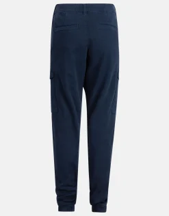 Shoeby Cargo Broek Donkerblauw< Broeken