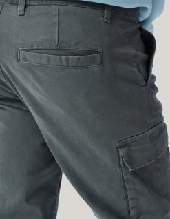 Shoeby Cargo Broek Donkergrijs<Heren Broeken