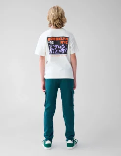 Shoeby Cargo Broek Donkergroen< Broeken