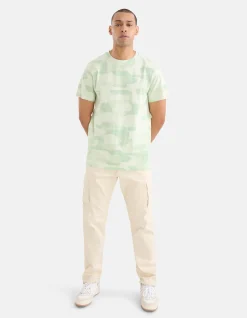 Shoeby Cargo Broek Gebroken Wit<Heren Broeken